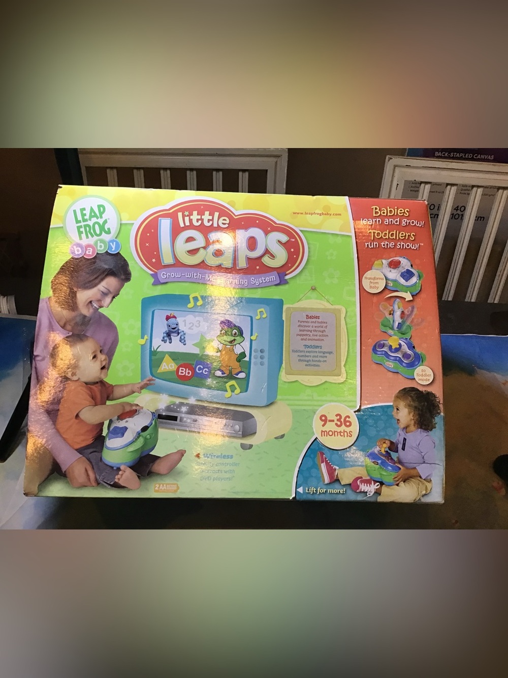 Leapfrog baby little leaps with me learning system 9-36 months -New